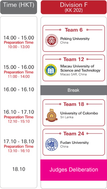 Schedule