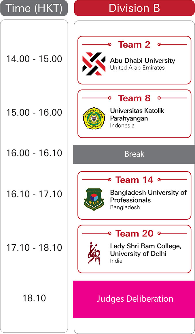 Schedule