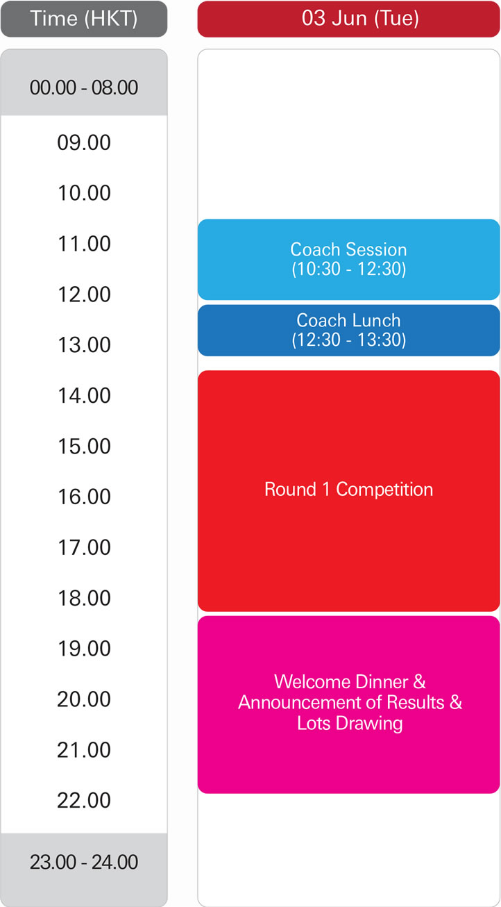 Schedule